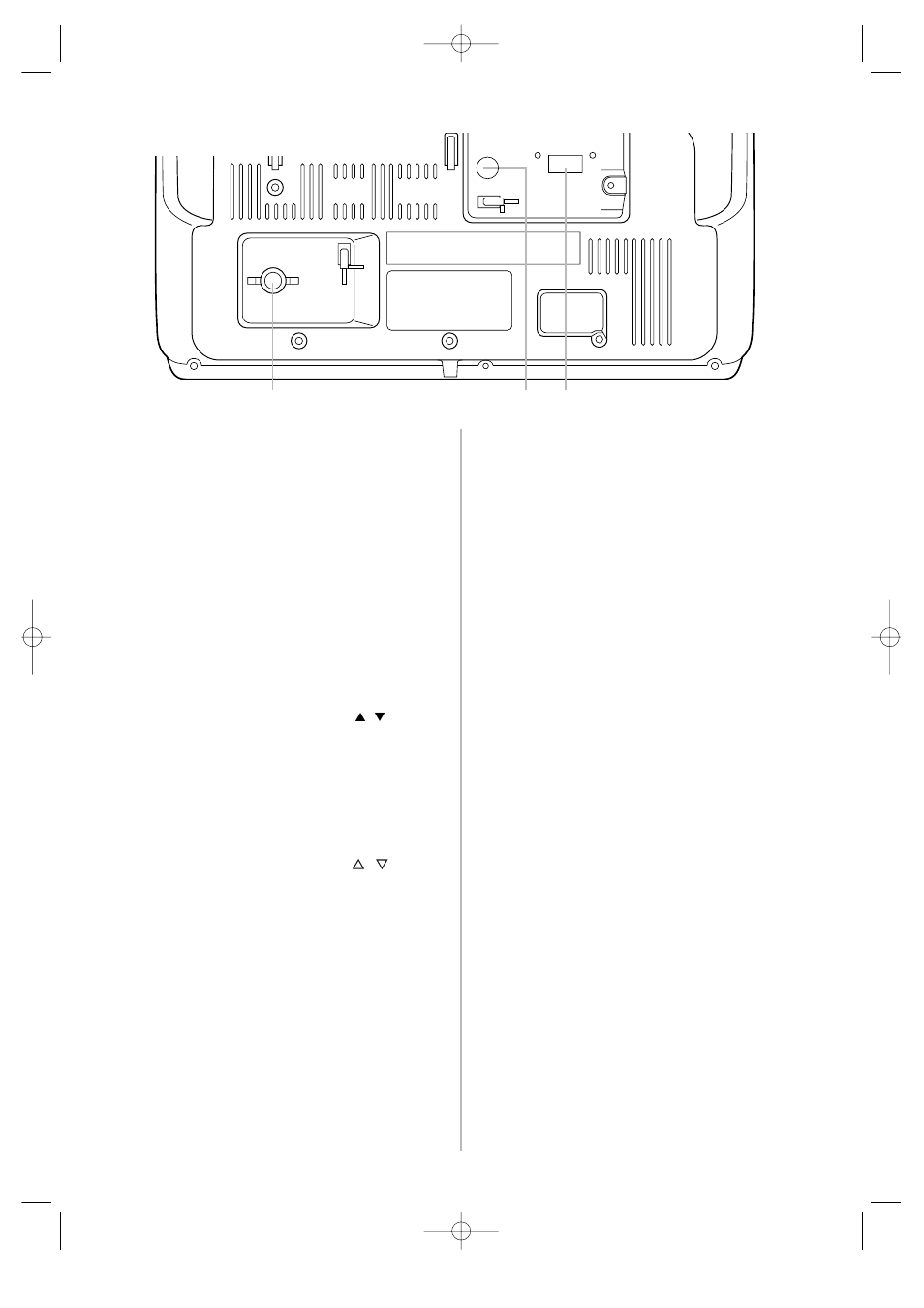 Panel trasero | Symphonic DSC313B User Manual | Page 30 / 36