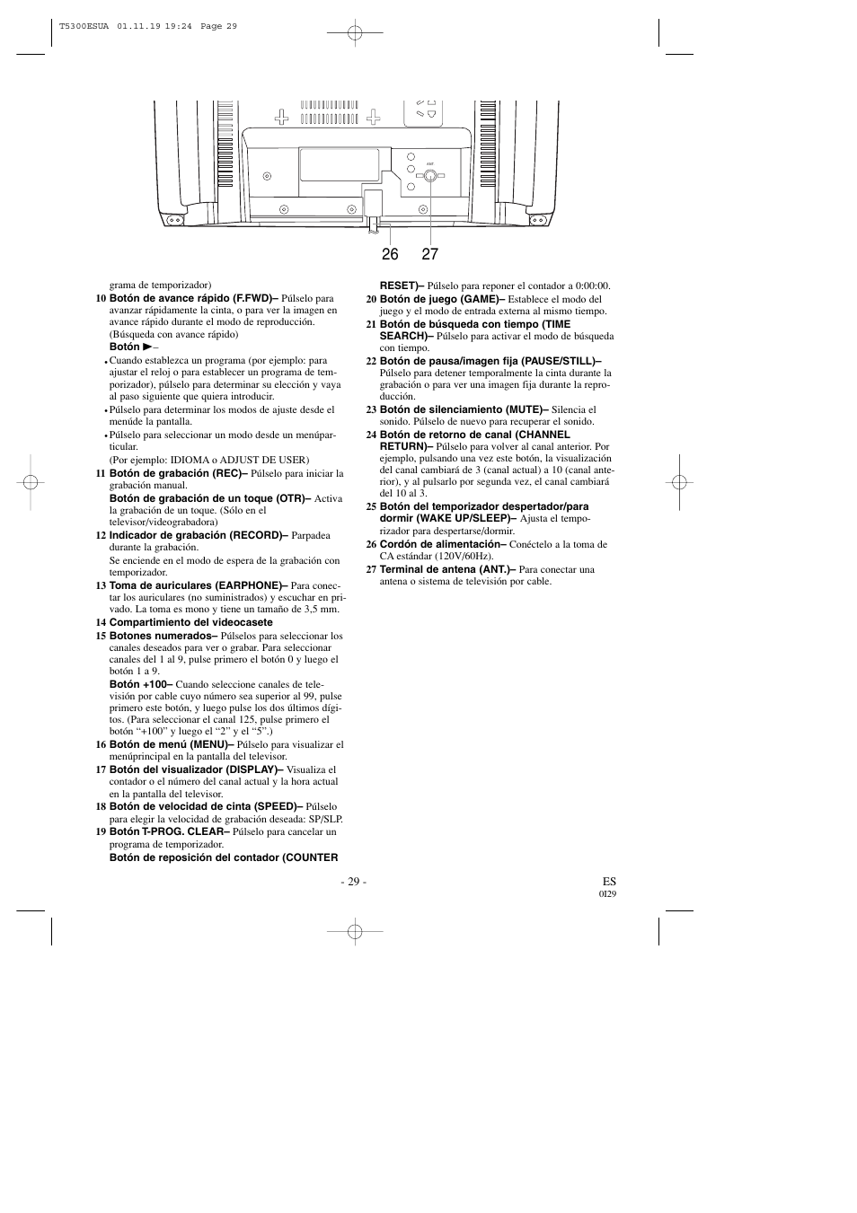 Symphonic SC313C User Manual | Page 29 / 32