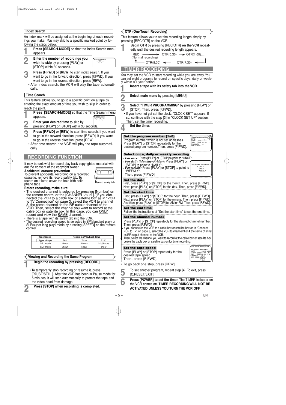 Symphonic SL240D User Manual | Page 5 / 8