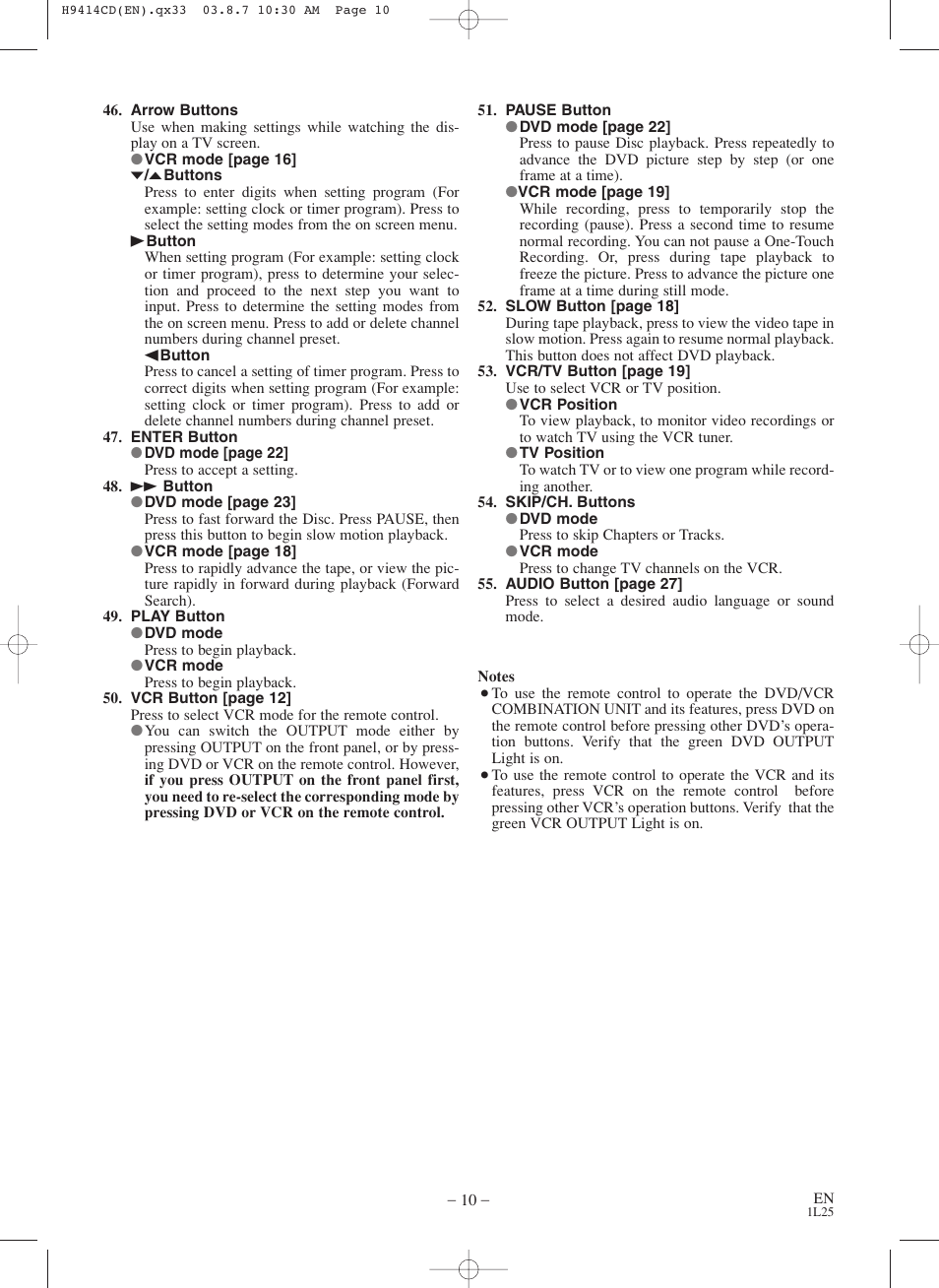 Symphonic CWF803 User Manual | Page 10 / 36