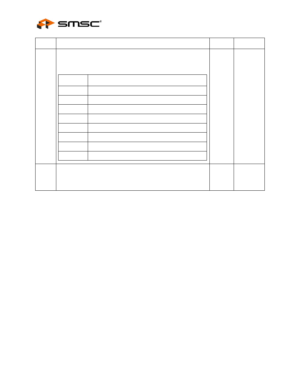 Datasheet | SMSC LAN9311i User Manual | Page 374 / 460