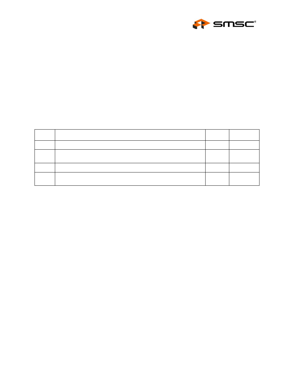 Switch engine diffserv table command, Register (swe_diffserv_tbl_cfg), Through | Section 14.5.3.12, Datasheet | SMSC LAN9311i User Manual | Page 381 / 460