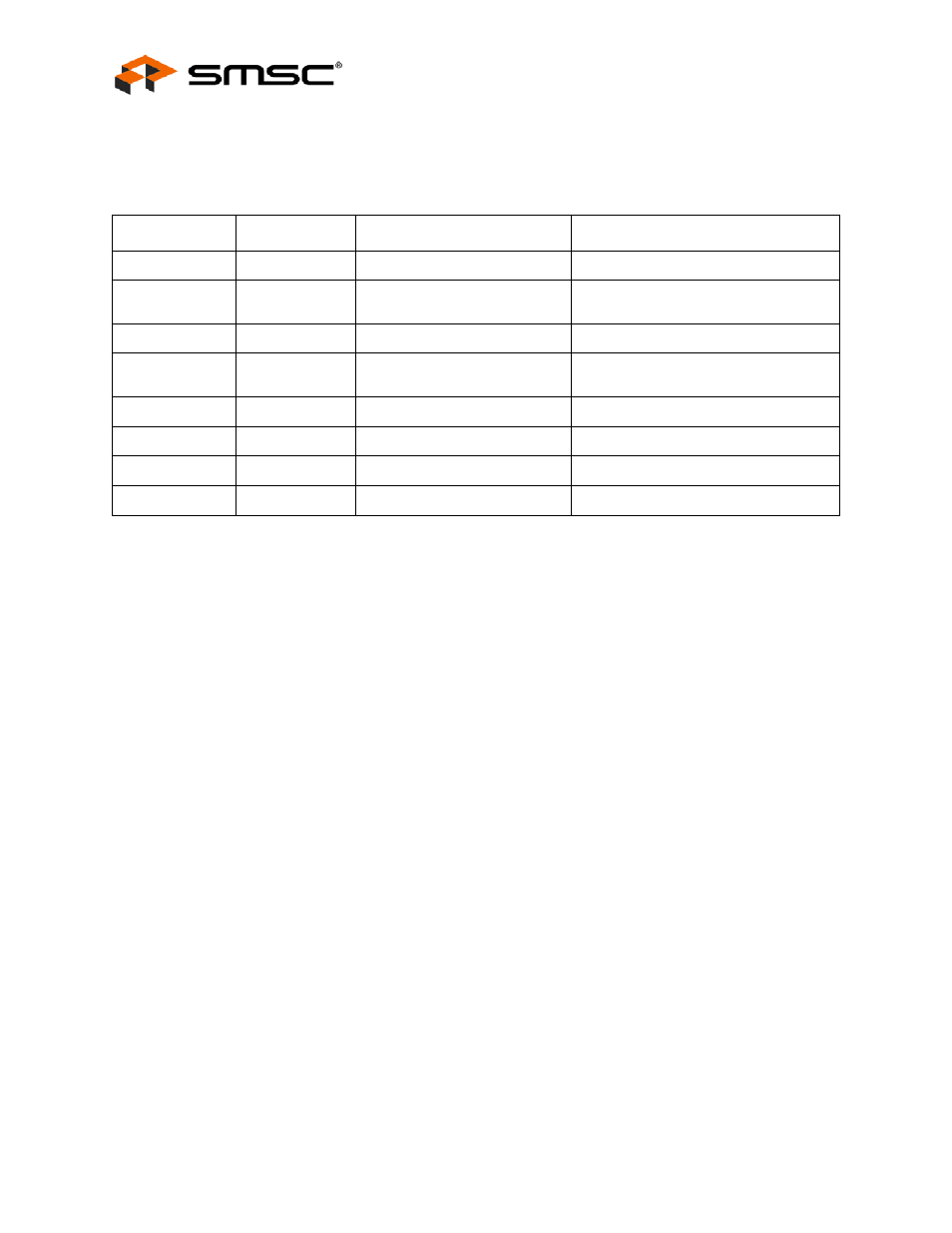 Chapter 10 gpio usage | SMSC USB2244 User Manual | Page 22 / 22