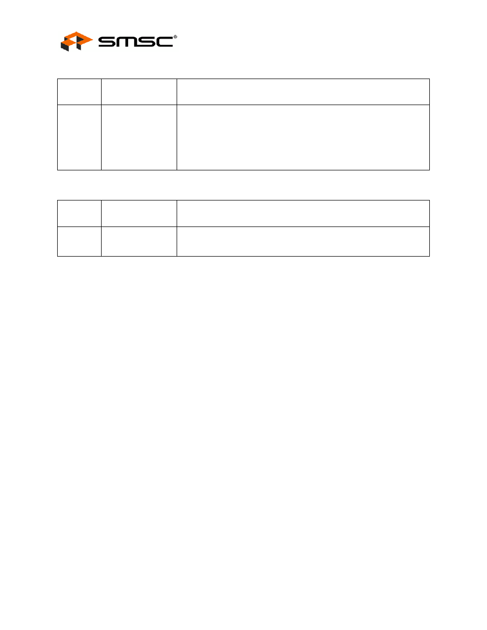 3 smbus slave interface, 1 bus protocols, Smbus slave interface 5.3.1 | Bus protocols, Datasheet | SMSC USB2502 User Manual | Page 24 / 44