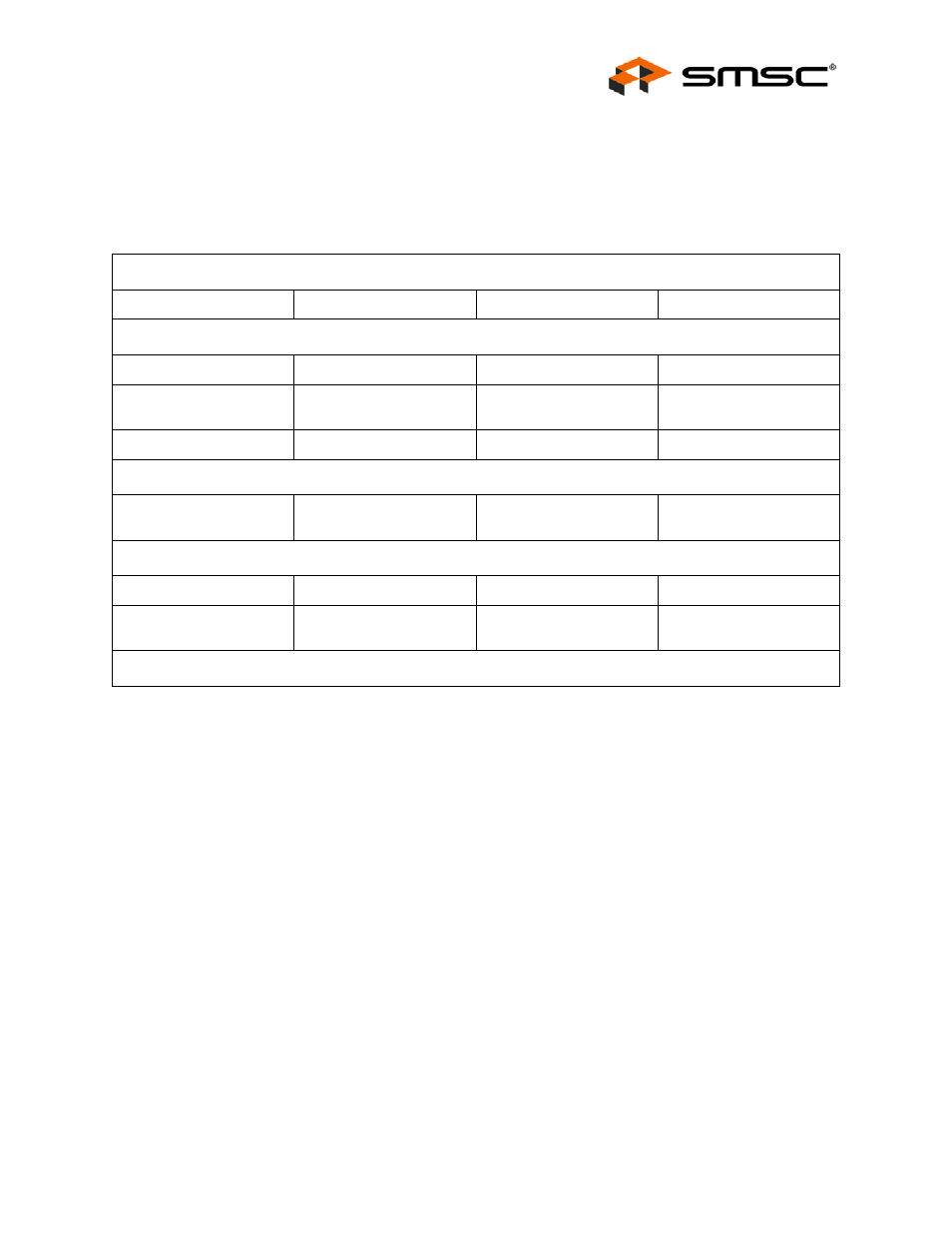 Chapter 2 pin table 2-port, Table 2.1 2-port pin table for 36-qfn, Chapter 2 | Pin table 2-port, Datasheet | SMSC USB2502 User Manual | Page 7 / 44