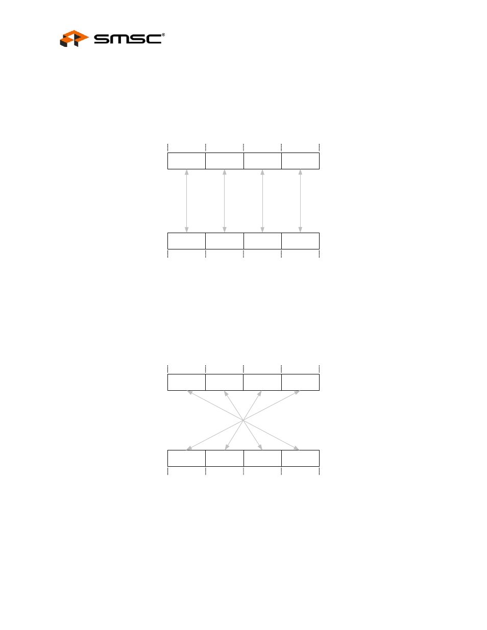 Figure 8.1 little endian byte ordering, Figure 8.2 big endian byte ordering, Datasheet | Bit big endian | SMSC LAN9312 User Manual | Page 100 / 458