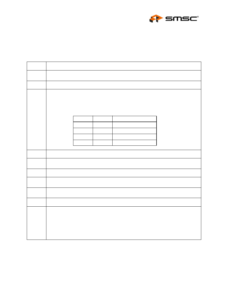 1 tx command ‘a, Table 9.10 tx command 'a' format, Tx command ‘a | Datasheet | SMSC LAN9312 User Manual | Page 125 / 458