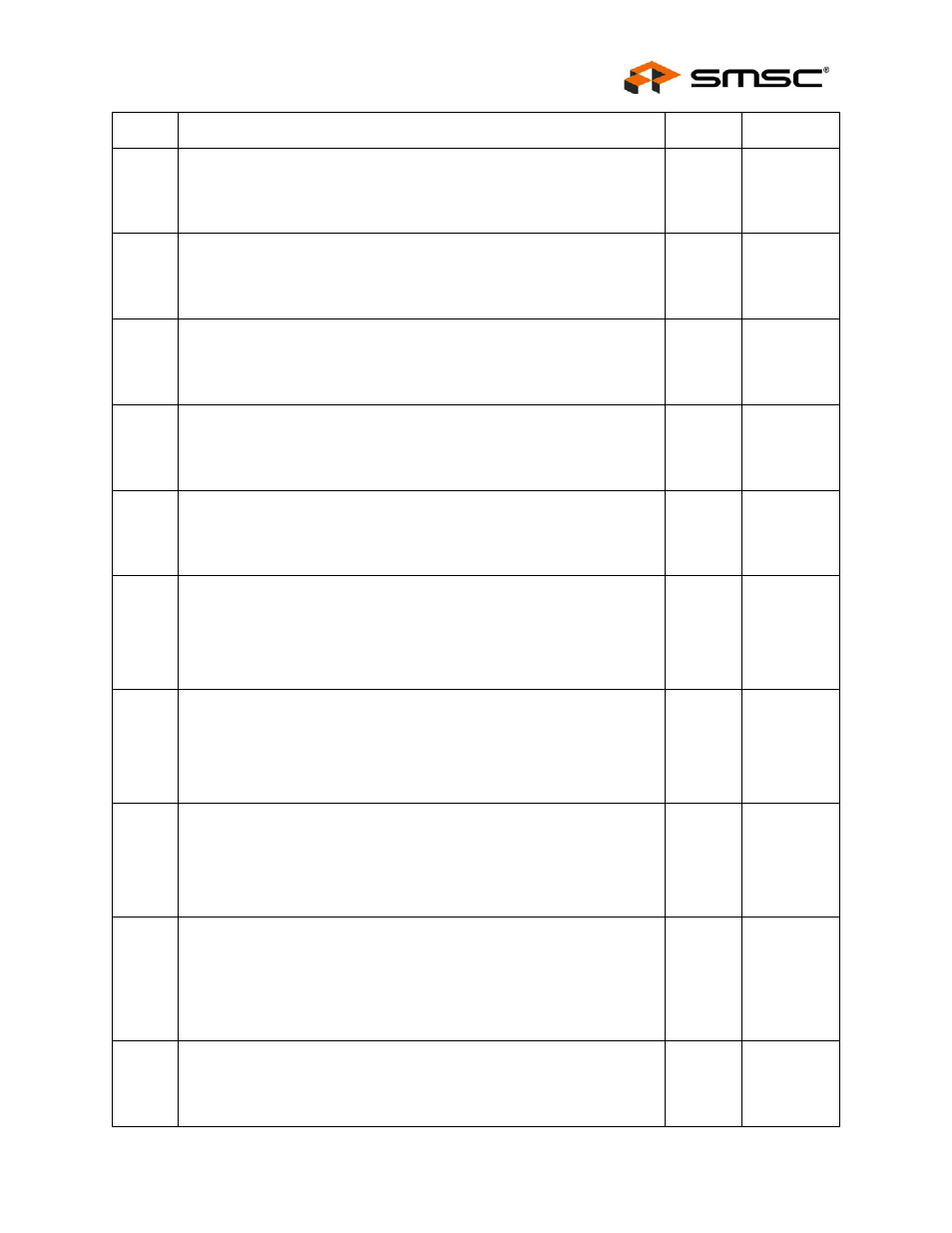 Datasheet | SMSC LAN9312 User Manual | Page 223 / 458