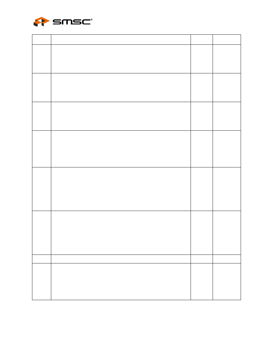 Datasheet | SMSC LAN9312 User Manual | Page 224 / 458