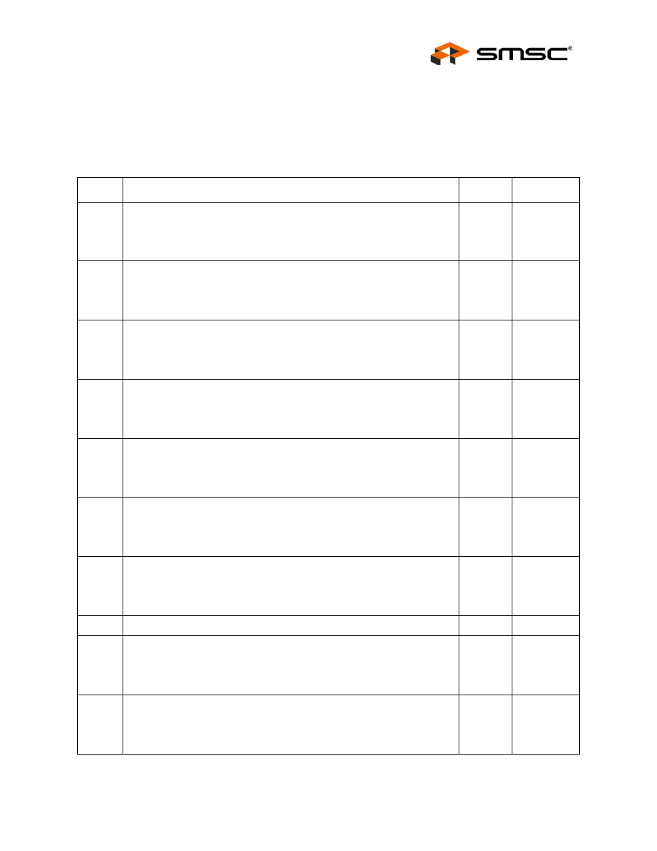 Datasheet | SMSC LAN9312 User Manual | Page 289 / 458