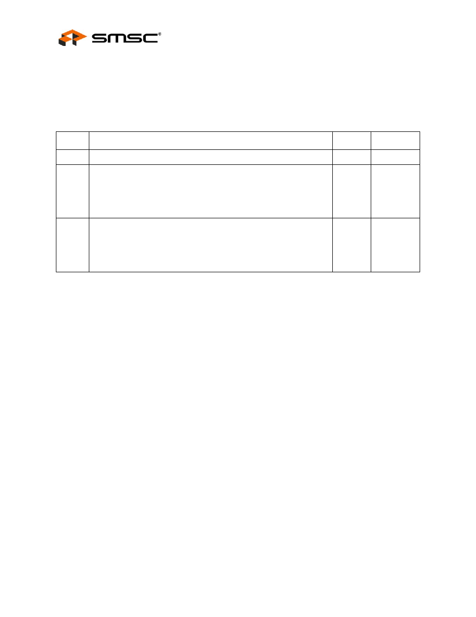 2 buffer manager drop level register (bm_drop_lvl), Buffer manager drop level register (bm_drop_lvl), Section 14.5.4.2 | Datasheet | SMSC LAN9312 User Manual | Page 412 / 458