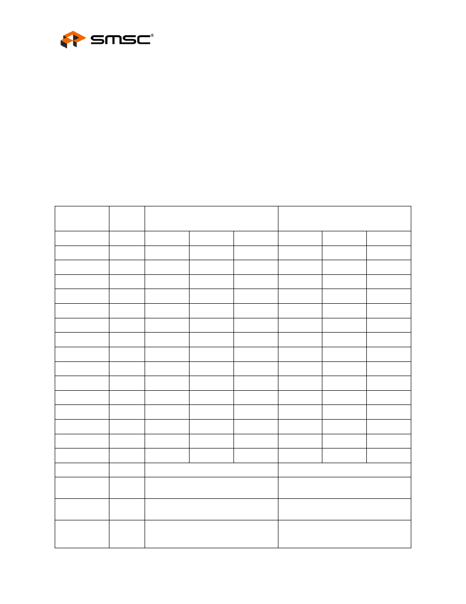 2 4b/5b encoding, Table 4.1 4b/5b code table, 4b/5b encoding | SMSC FlexPWR LAN8710i User Manual | Page 20 / 79