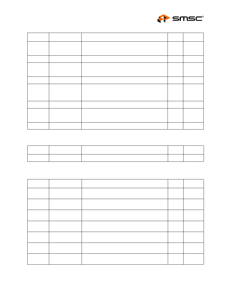 Table 5.34 register 29 - interrupt source flags, Datasheet | SMSC FlexPWR LAN8710i User Manual | Page 45 / 79
