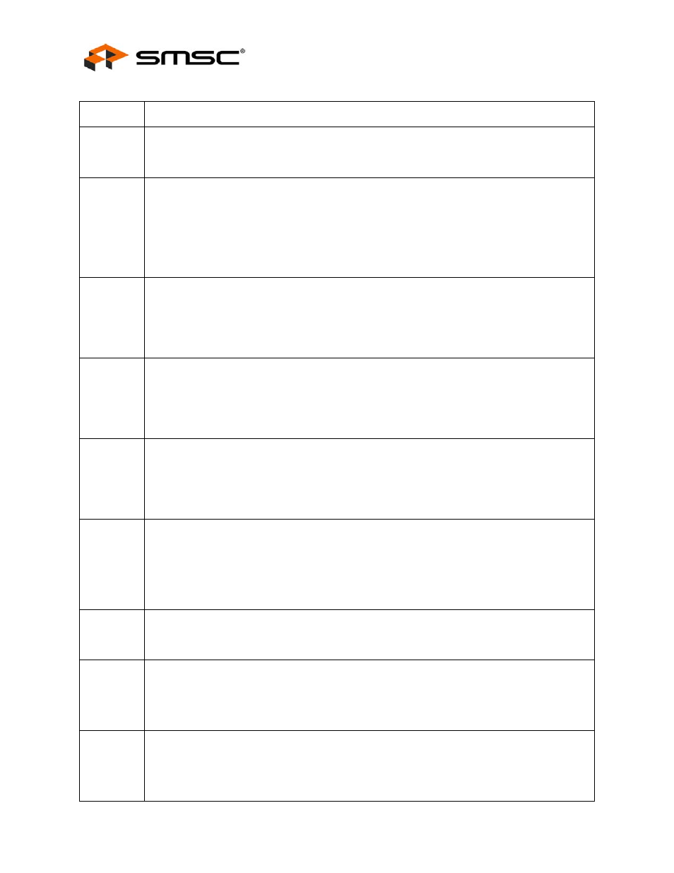 Datasheet | SMSC LAN9420 User Manual | Page 48 / 169