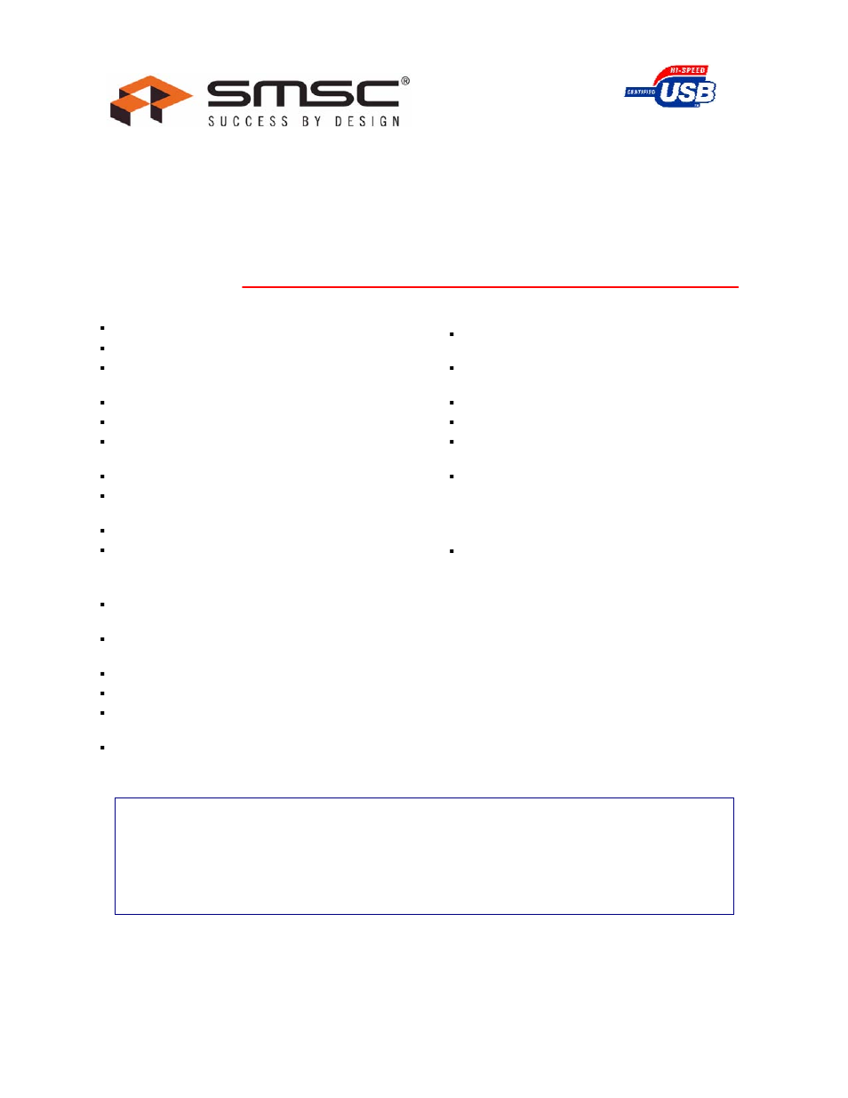 SMSC USB20H04 User Manual | 35 pages