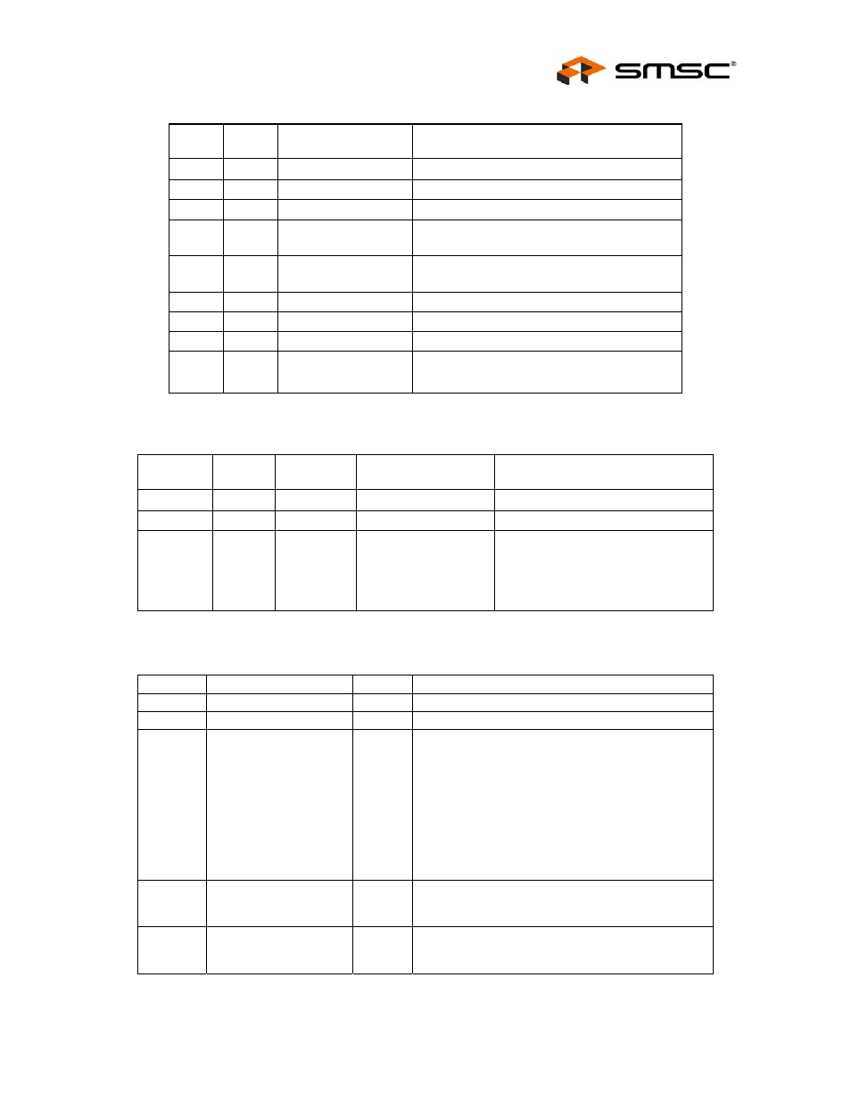 Datasheet | SMSC USB20H04 User Manual | Page 31 / 35