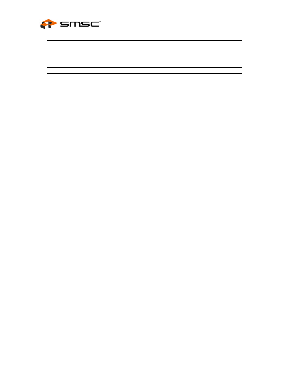 Datasheet | SMSC USB20H04 User Manual | Page 32 / 35