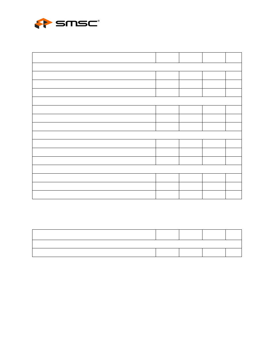 4 operational power consumption, Operational power consumption, Datasheet | SMSC LAN9500 User Manual | Page 30 / 43