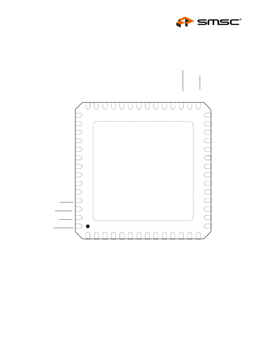 Chapter 2 pin description and configuration, Chapter 2, Pin description and configuration | Datasheet | SMSC LAN9500 User Manual | Page 9 / 43