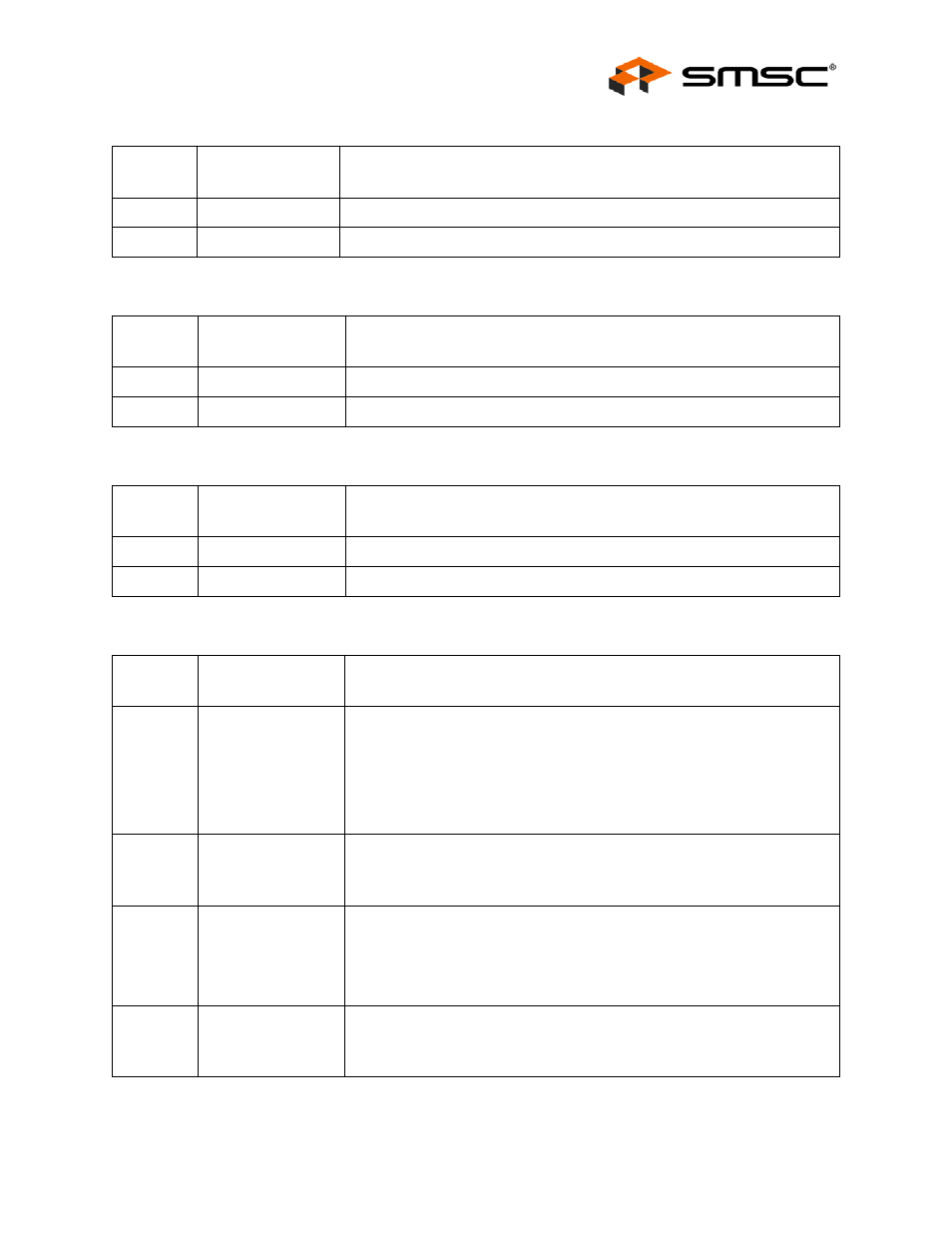 Datasheet | SMSC USB2503A User Manual | Page 19 / 43