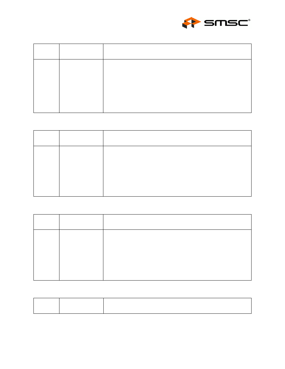 Datasheet | SMSC USB2503A User Manual | Page 29 / 43