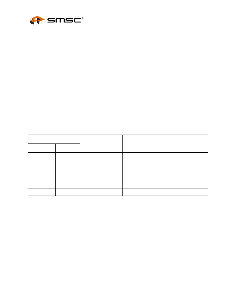 Chapter 8 application notes, 1 linestate, Table 8.1 linestate states | Chapter 8, Application notes, Linestate | SMSC USB3280 User Manual | Page 28 / 44