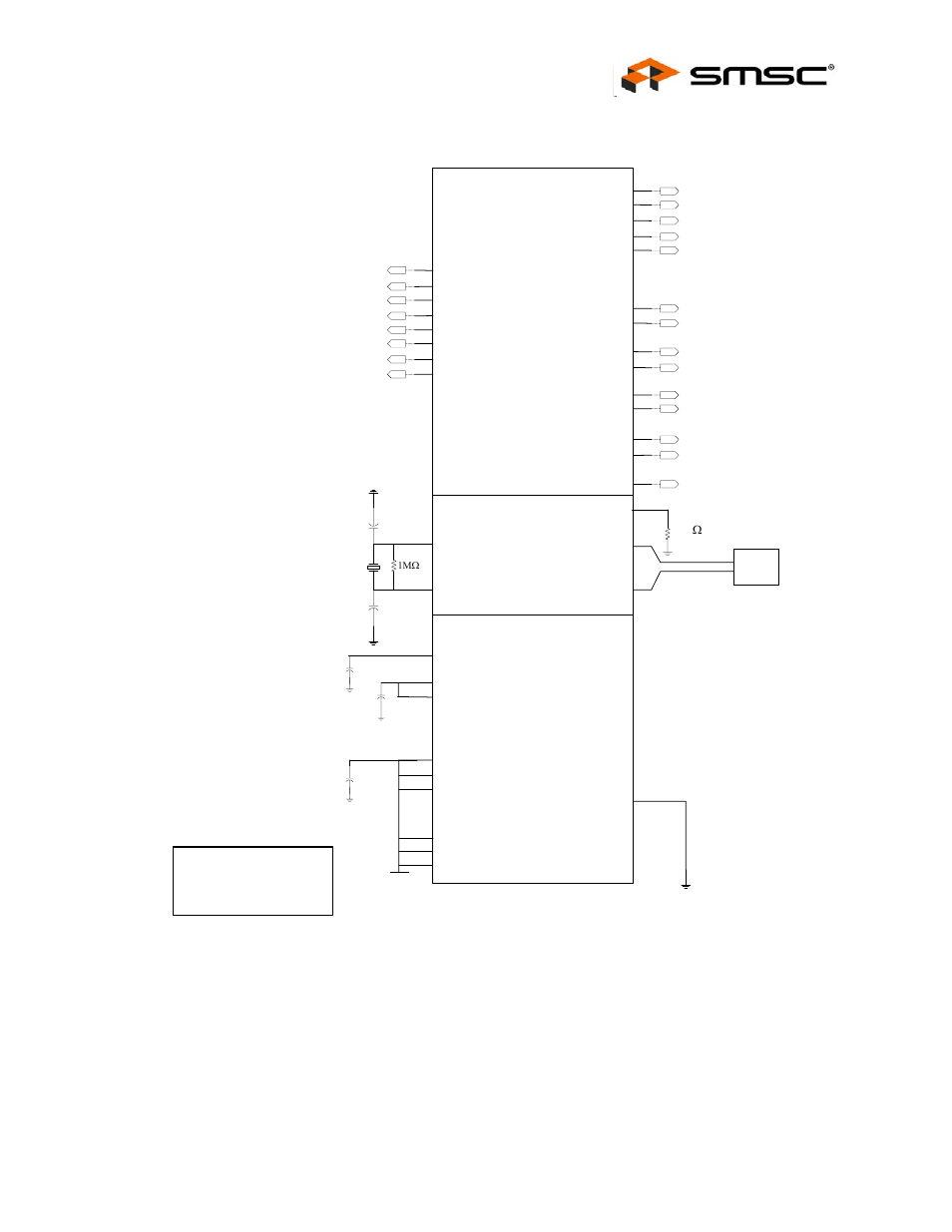 14 application diagram, Figure 8.9 usb3280 application diagram, Application diagram | Datasheet | SMSC USB3280 User Manual | Page 41 / 44