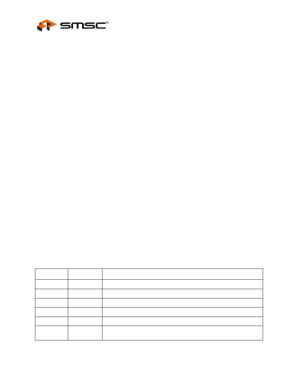 Chapter 4 configuration options, 1 4-port hub, 1 hub configuration options | 2 vbus detect, 2 36 qfn and 48 qfn feature differences, Table 4.1 36 qfn and 48 qfn feature differences, Chapter 4, Configuration options, Port hub 4.1.1, Hub configuration options | SMSC USB2514 User Manual | Page 18 / 49