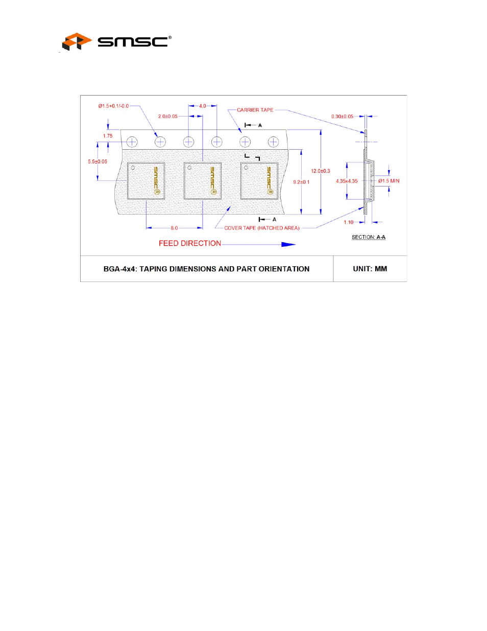 Datasheet | SMSC USB3290 User Manual | Page 44 / 46