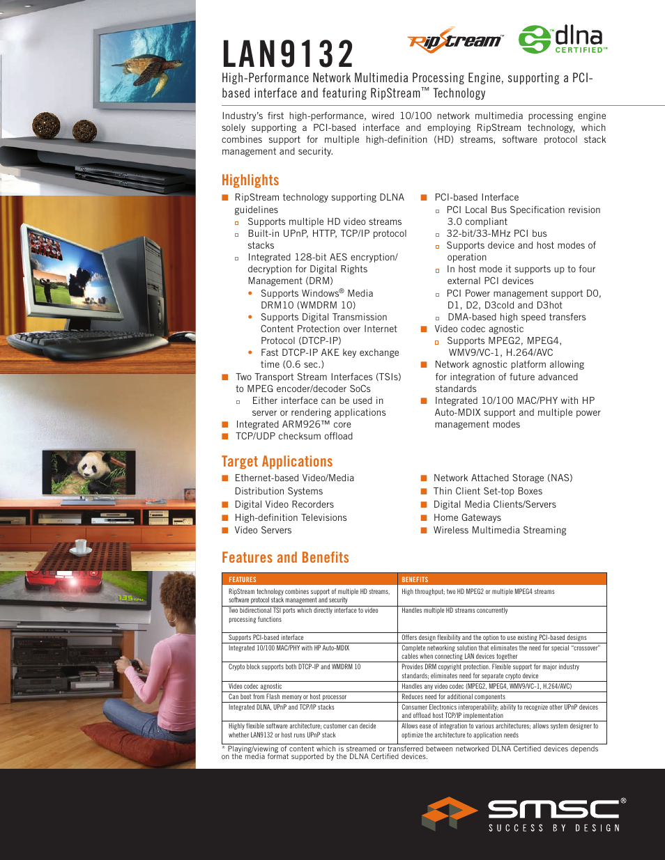 SMSC LAN9132 User Manual | 2 pages