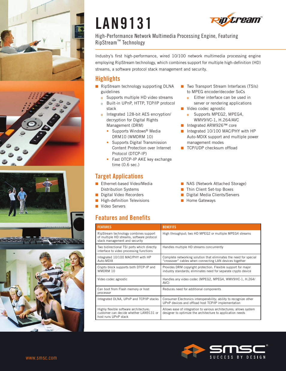 SMSC LAN9131 User Manual | 2 pages