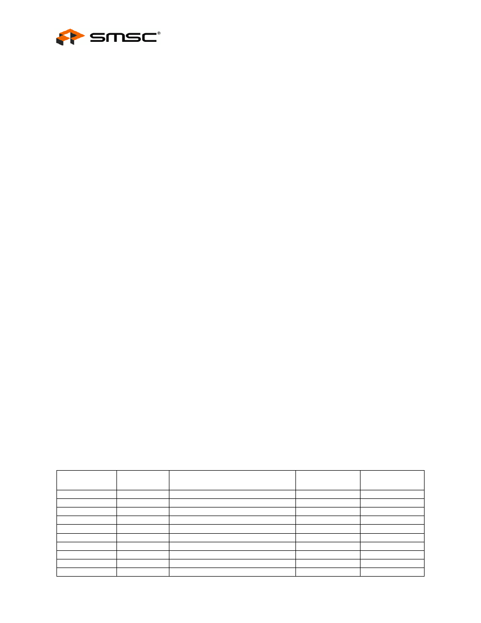 Chapter 7 configuration options, 1 switching hub configuration options, 1 power switching polarity | 2 vbus detect, 3 port assignment configuration, Chapter 7, Configuration options, Switching hub configuration options 7.1.1, Power switching polarity, Vbus detect | SMSC USB2524 User Manual | Page 20 / 57