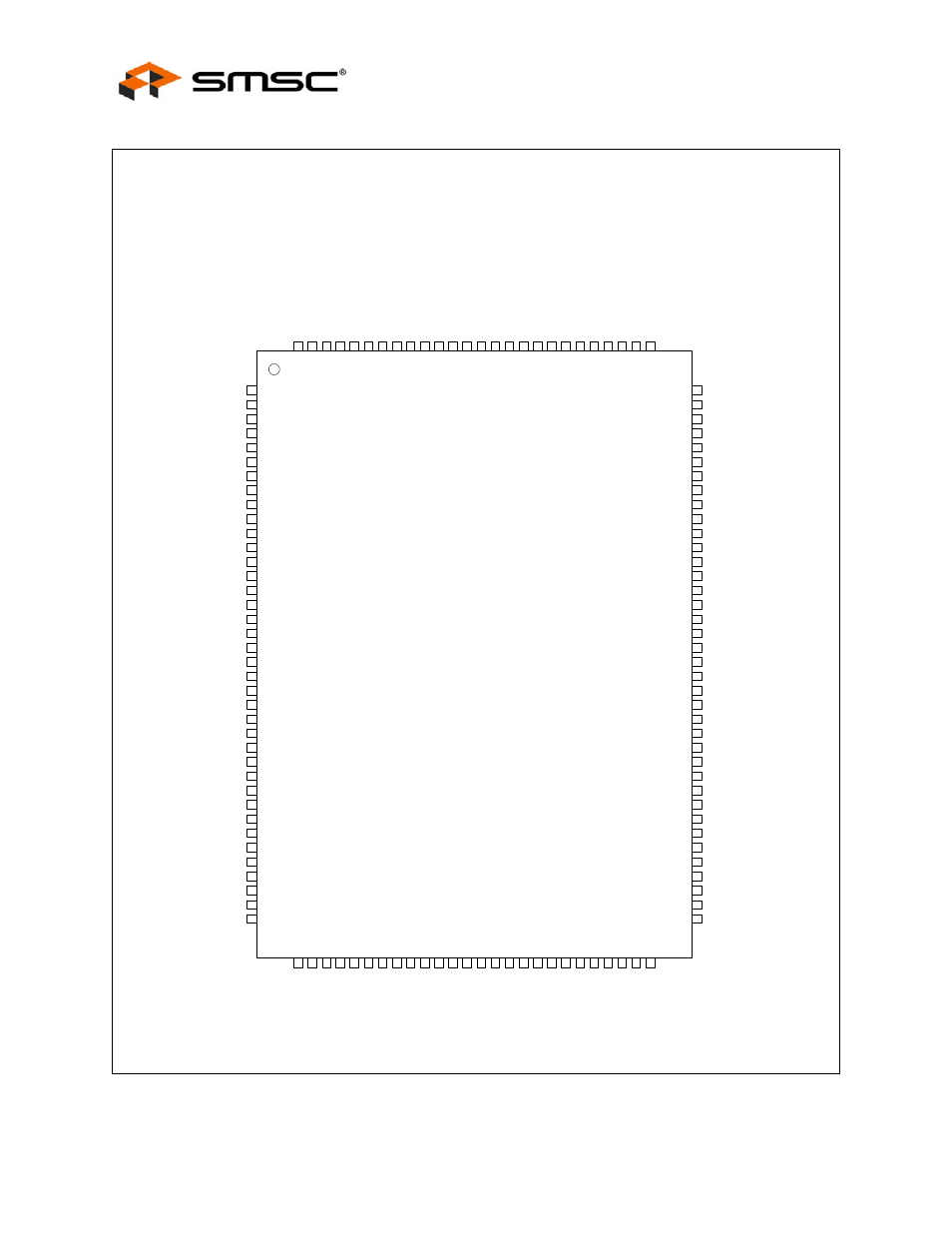 128 pin qfp, Datasheet, Pin configuration | SMSC LAN91C111 User Manual | Page 10 / 128