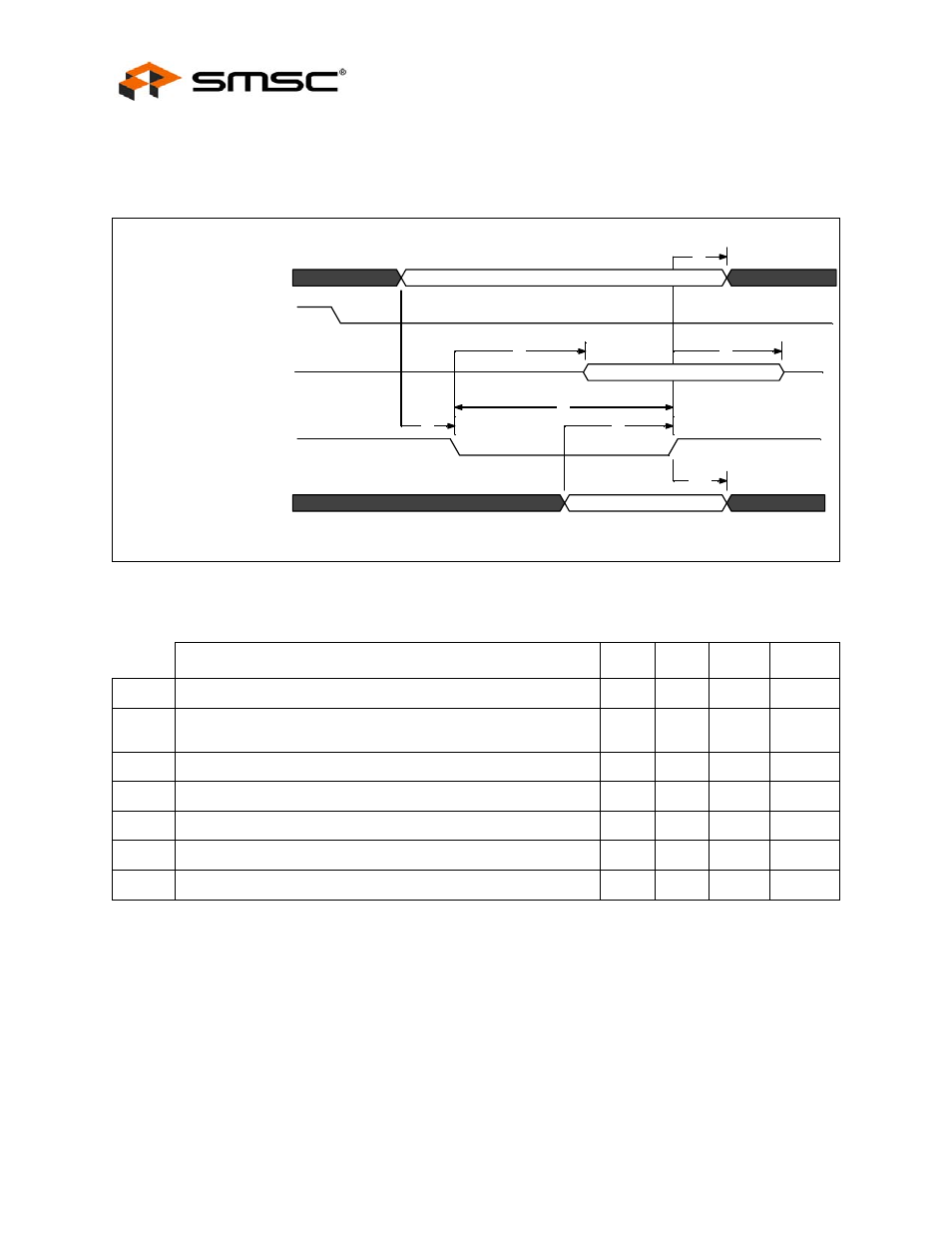 Chapter 14 timing diagrams, Figure 14.1 asynchronous cycle - nads=0, Datasheet | SMSC LAN91C111 User Manual | Page 110 / 128