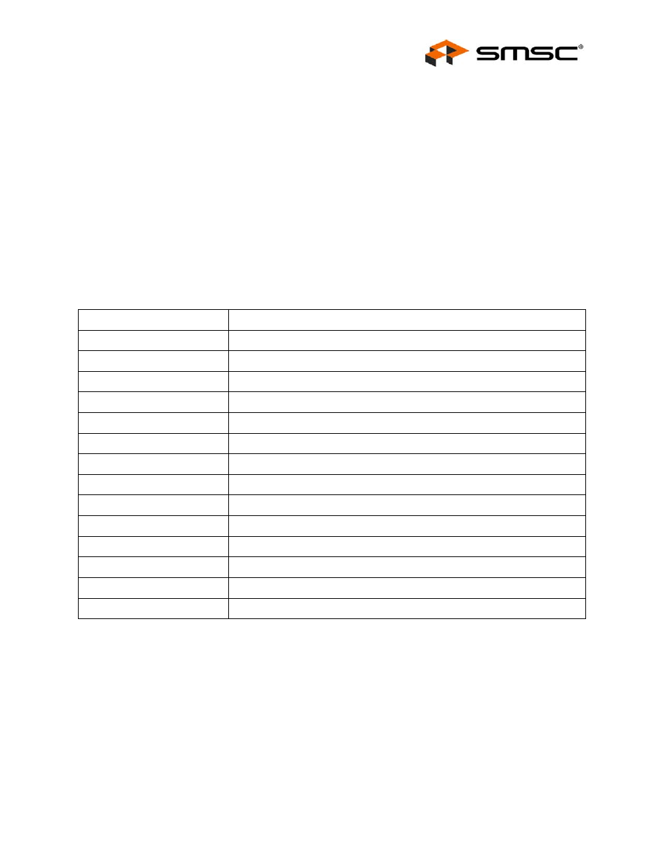 Chapter 6 signal description parameters, 1 buffer types, Chapter 6 | Signal description parameters, Buffer types, Datasheet | SMSC LAN91C111 User Manual | Page 19 / 128