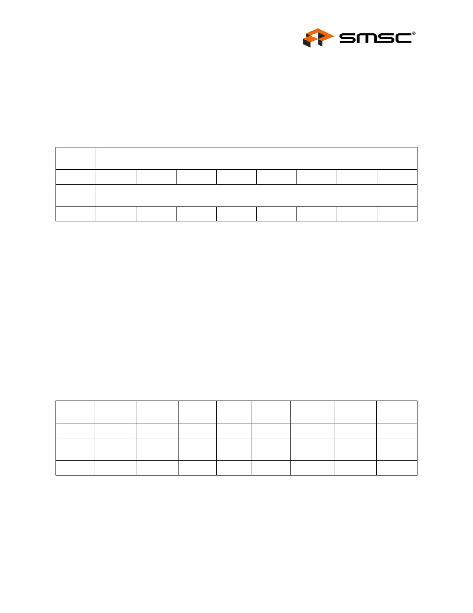 9 bank 0 - memory information register, 10 bank 0 - receive/phy control register, Bank 0 - memory information register | Bank 0 - receive/phy control register, Datasheet | SMSC LAN91C111 User Manual | Page 51 / 128