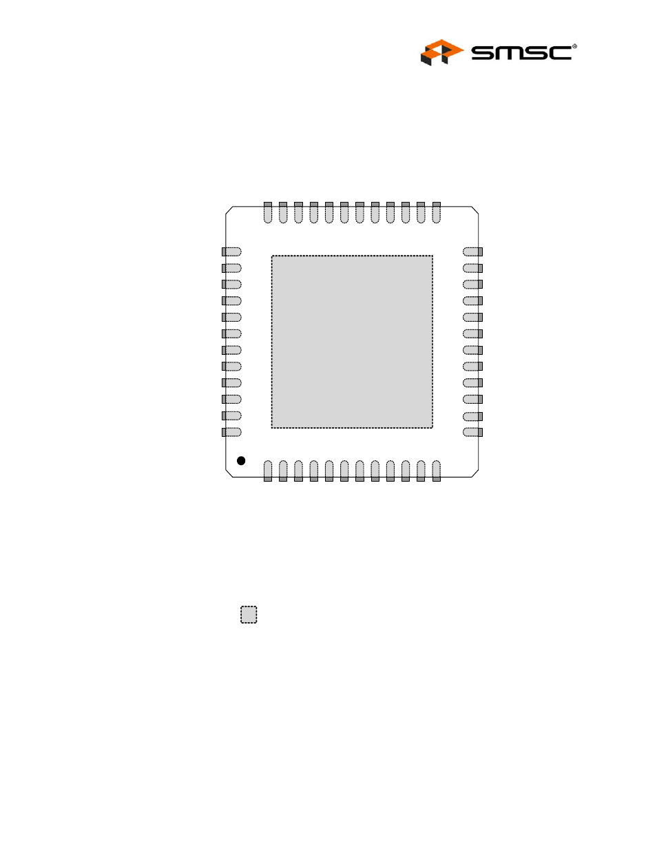 Figure 1.2 usb2513i 48-pin qfn, Datasheet | SMSC USB2513i User Manual | Page 7 / 48