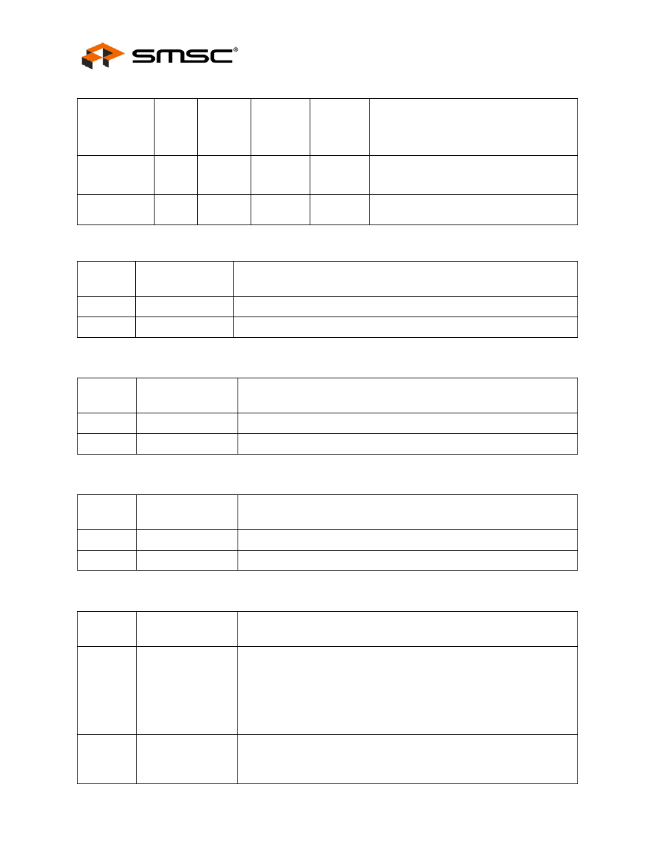 Datasheet | SMSC USB2507 User Manual | Page 20 / 44