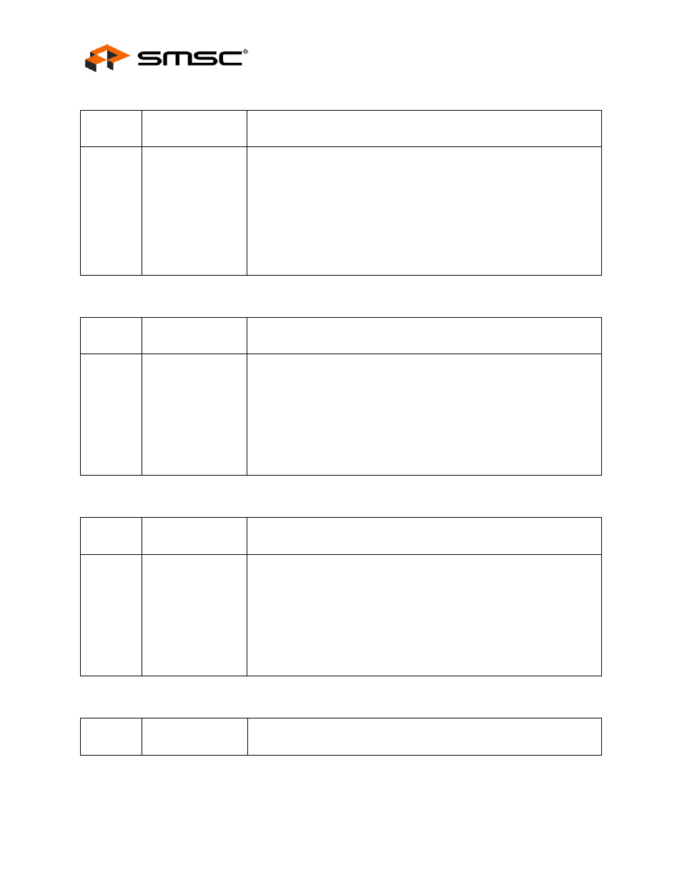 Datasheet | SMSC USB2507 User Manual | Page 30 / 44