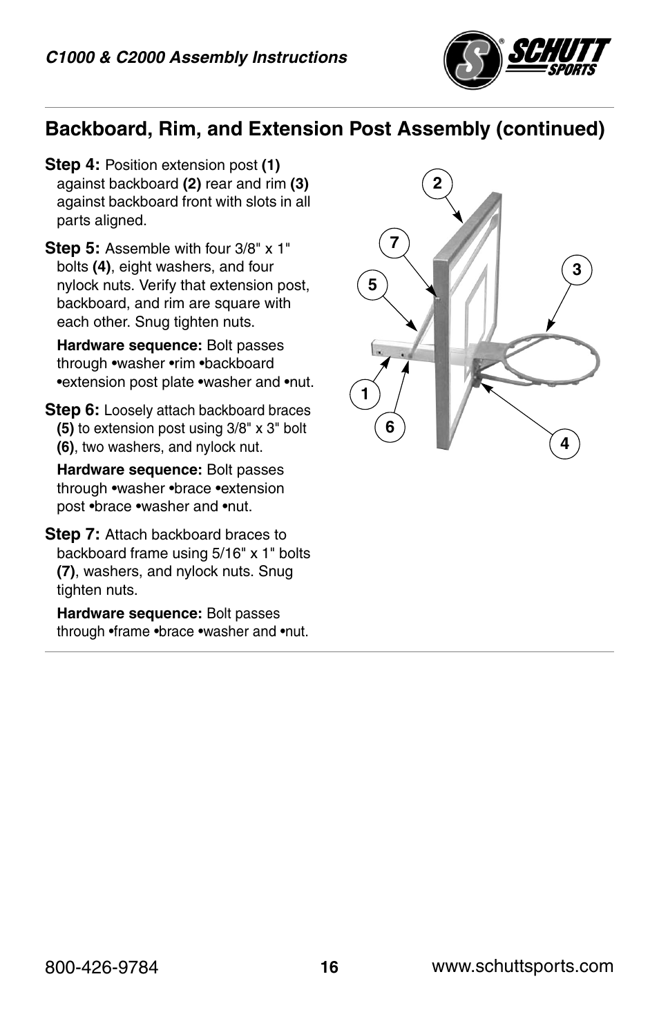 Schutt Sports C2000 User Manual | Page 16 / 20