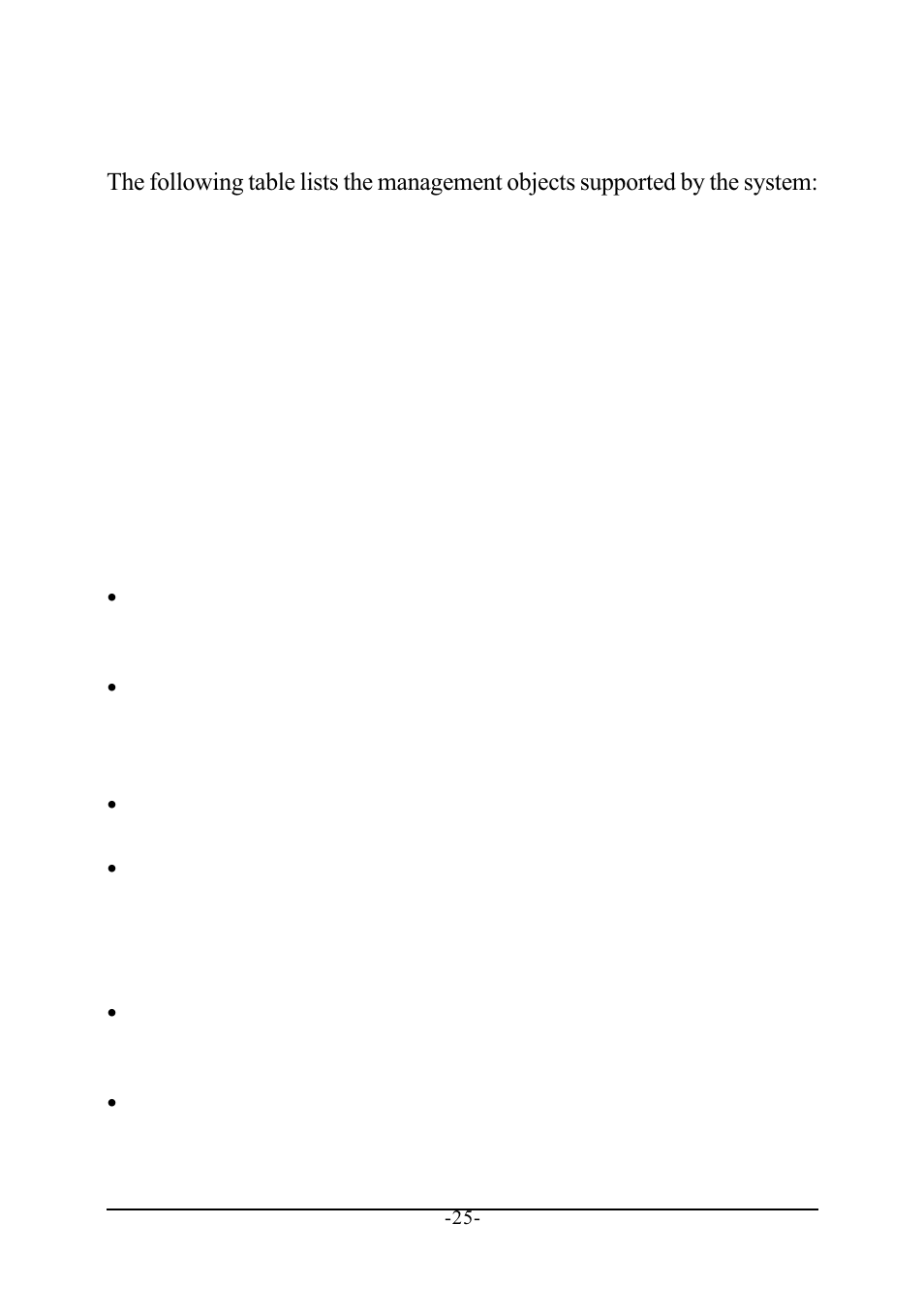 2 management objects | KTI Networks 10/100 FAST ETHERNET MANAGED KS-801 User Manual | Page 25 / 29