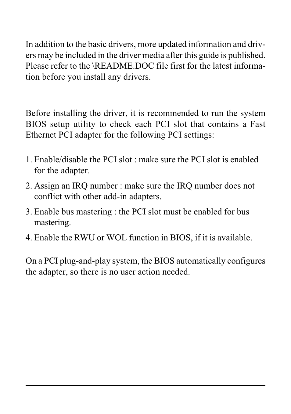 2 bios setup | KTI Networks KF221TX/3 User Manual | Page 17 / 23