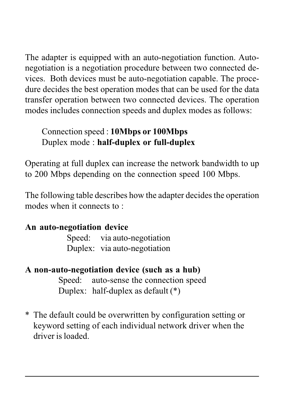 A.2 auto-negotiation function | KTI Networks KF221TX/3 User Manual | Page 22 / 23