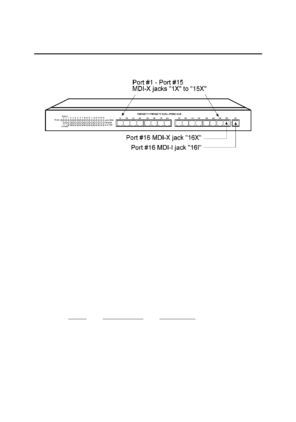 Making network connections, 1 dual-speed twisted-pair ports | KTI Networks KF-16M User Manual | Page 18 / 24