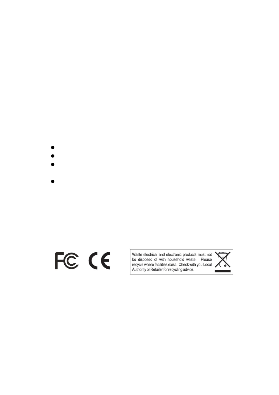 Fcc warning, Ce mark warning | KTI Networks KGS-500 Ver.D User Manual | Page 6 / 6
