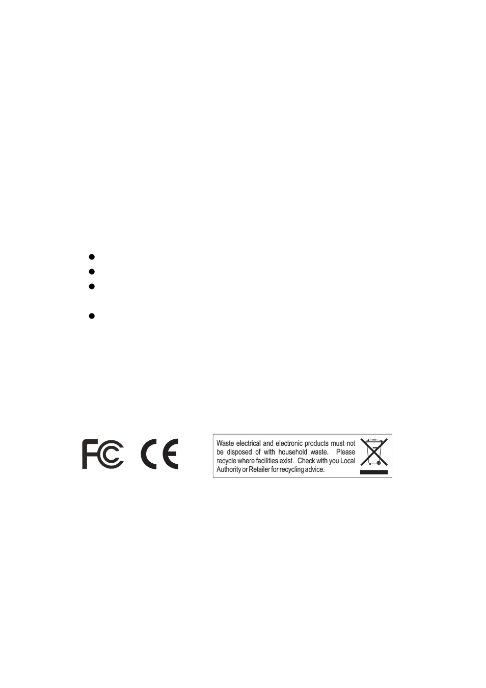 Fcc warning, Ce mark warning | KTI Networks KGS-800L User Manual | Page 6 / 6