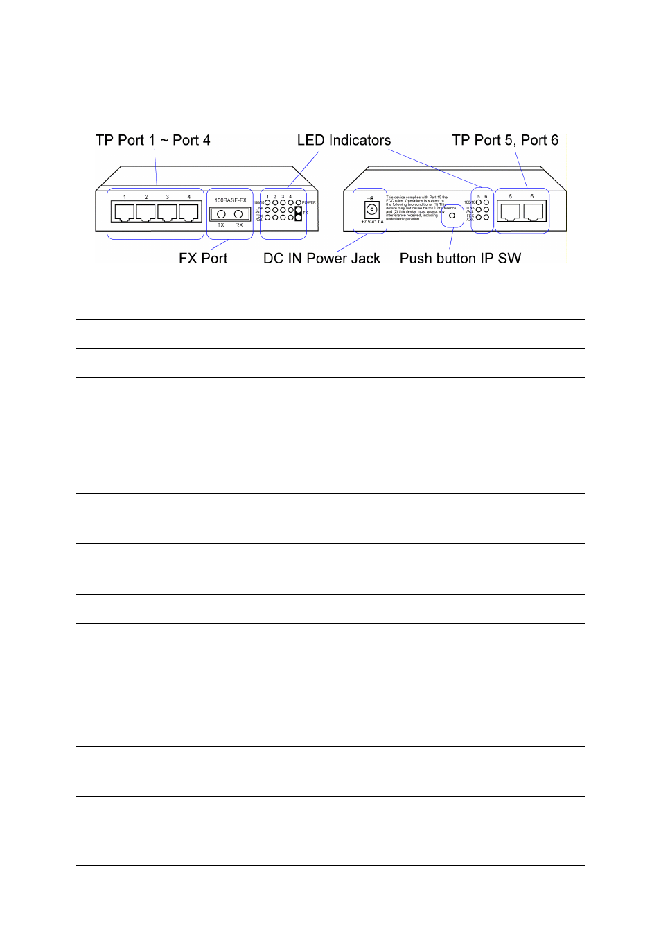 2 specifications | KTI Networks KS-117FM-V User Manual | Page 7 / 34