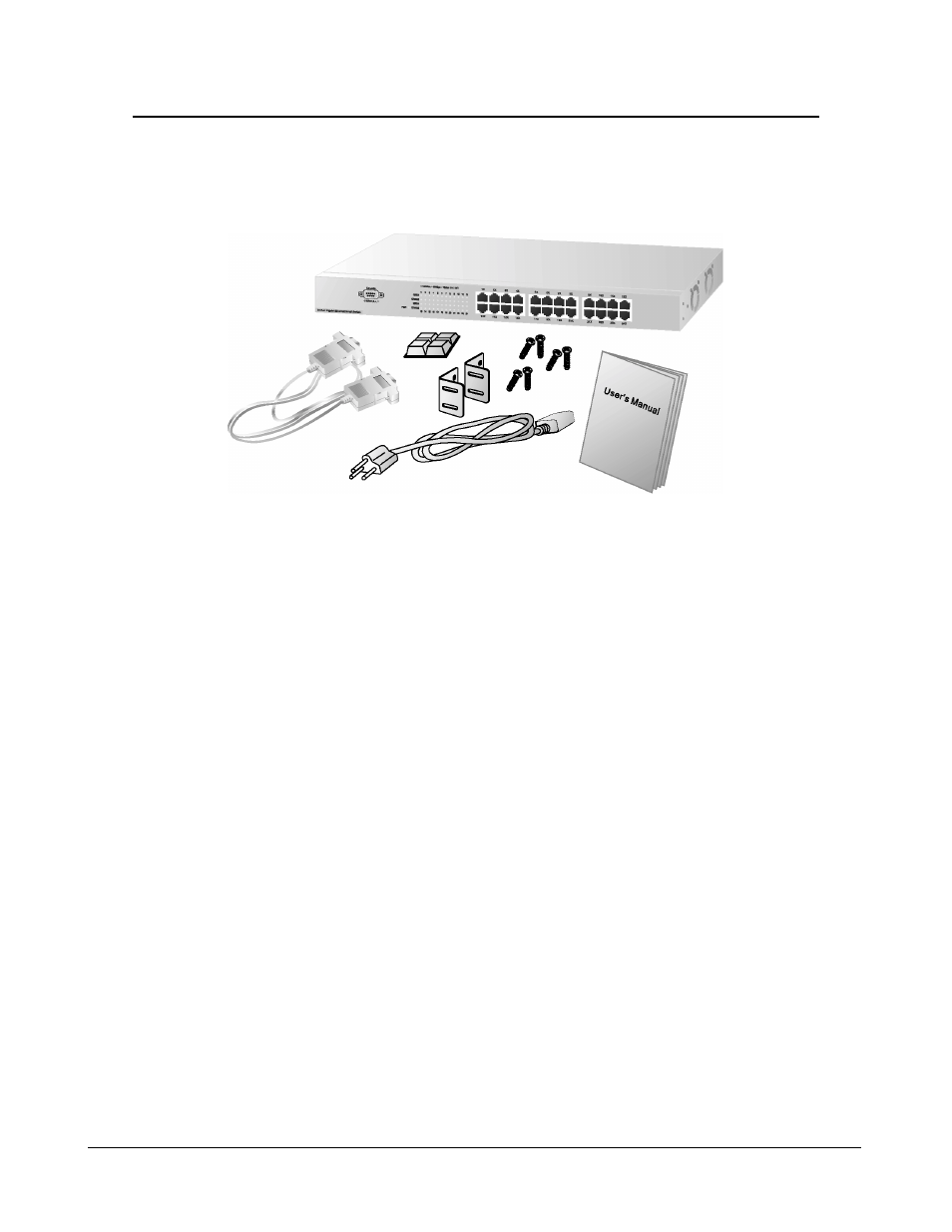 Unpacking information | KTI Networks 24-PORT KGS-2401 User Manual | Page 6 / 41