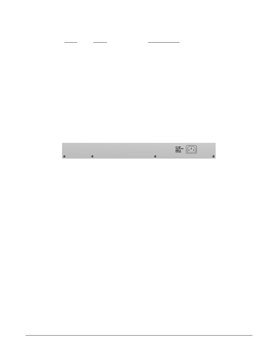 4 the rear panel | KTI Networks 24-PORT KGS-2401 User Manual | Page 9 / 41