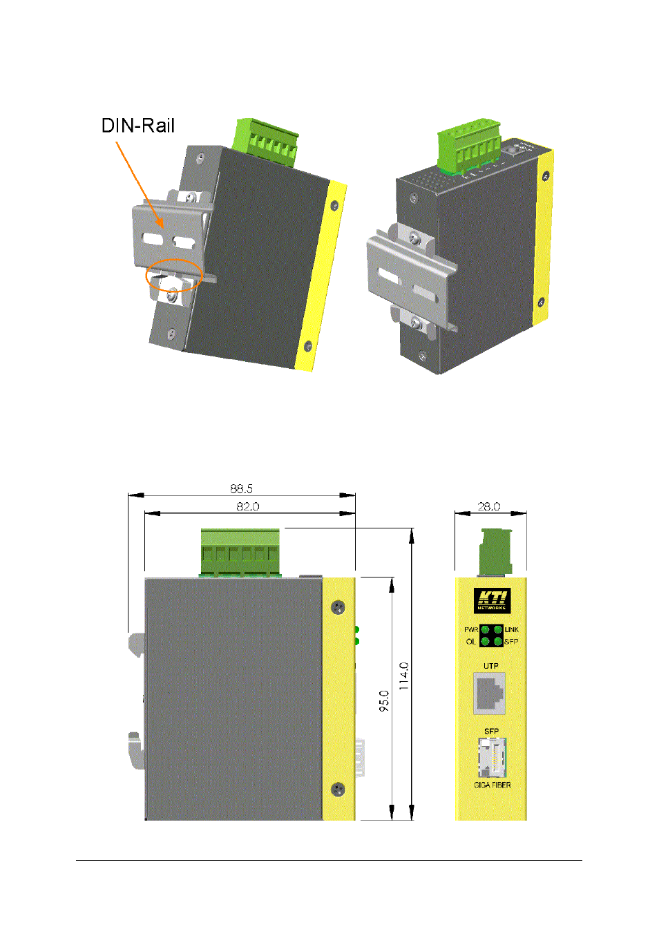 KTI Networks KCD-400 Series User Manual | Page 16 / 26